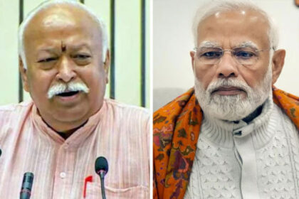 Mohan bhagwat and narendra modi