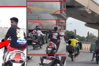 Bengaluru Police action against bike wheelers