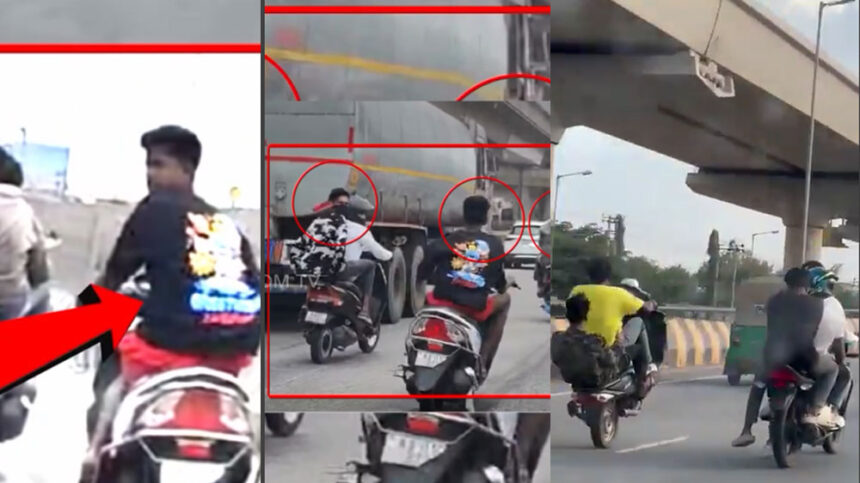 Bengaluru Police action against bike wheelers