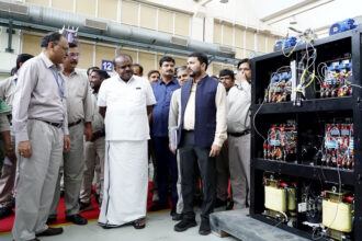 Union Minister HD Kumaraswamy visits BHEL factory