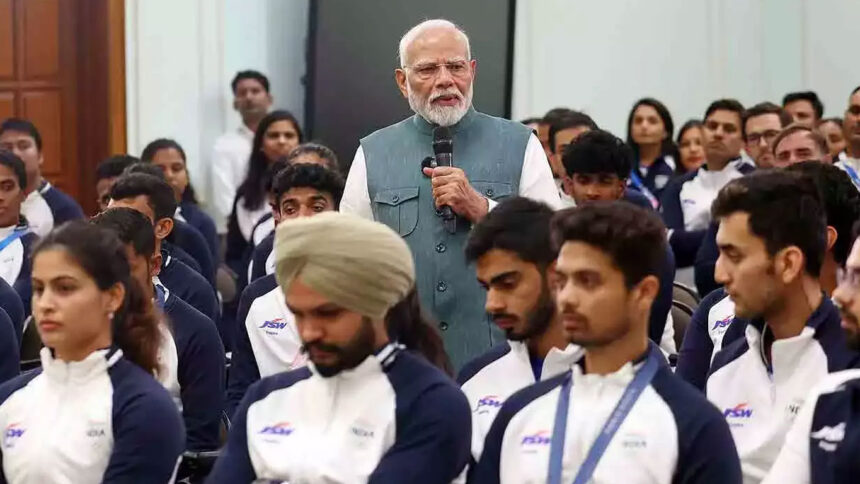 PM Modi Encourages India's Olympic Athletes To Inspire Youth And Promote Environmental Awareness
