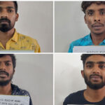 Police nabbed the thieves with the help of fingerprints