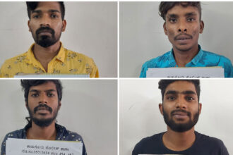 Police nabbed the thieves with the help of fingerprints