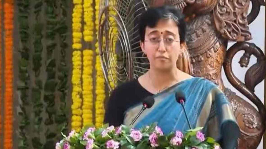 Atishi Takes Oath