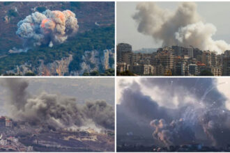 Israel bombs Lebanon