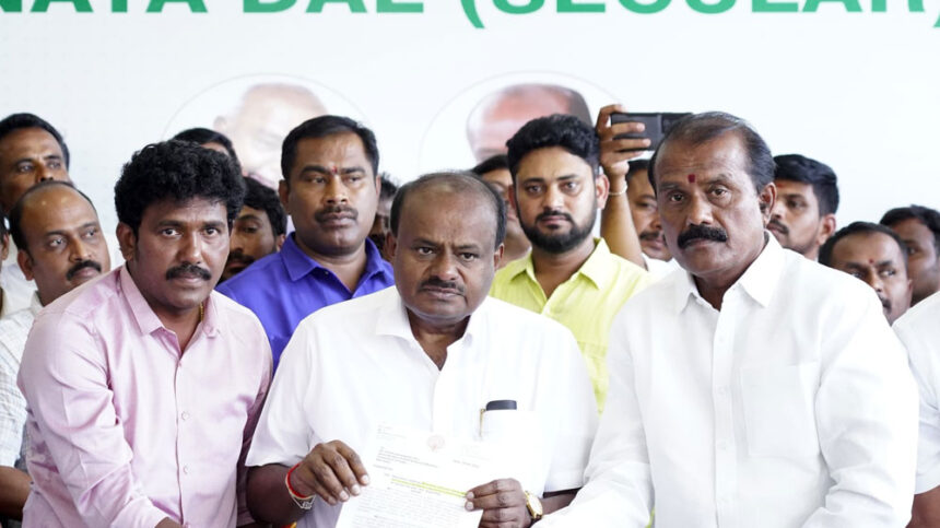 ಮಡಕಶಿರಾ ಭಾಗದಲ್ಲಿ ಬೃಹತ್ ಕೈಗಾರಿಕೆ ಸ್ಥಾಪನೆಗೆ ಉದ್ಯಮಿಗಳ ಜತೆ ಚರ್ಚೆ : ಹೆಚ್ಡಿಕೆ ಭರವಸೆ 1 industry in Madakashira: HDK promises