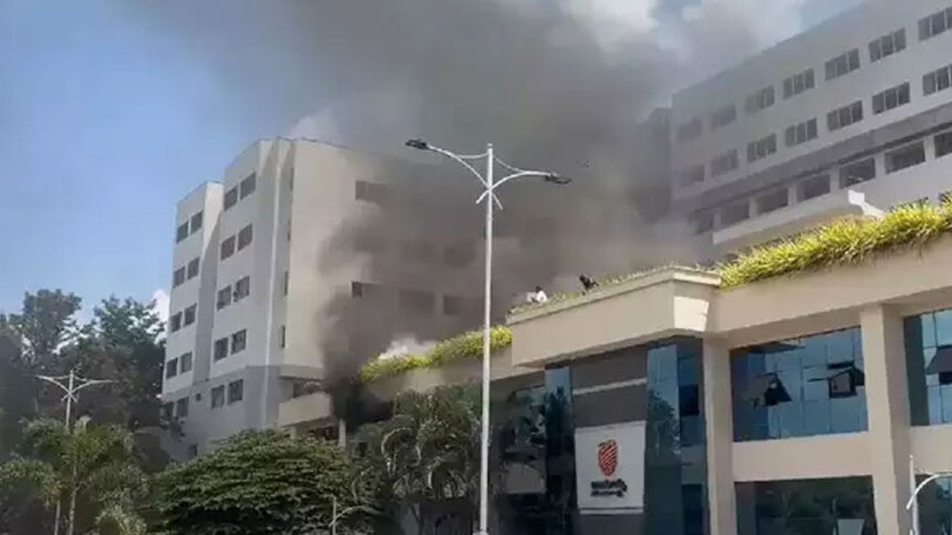 Fire Breaks Out At MS Ramaiah Hospital