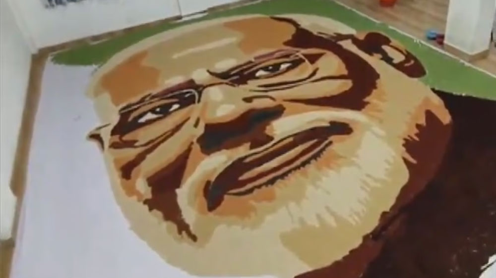 Modi Potrait Modi Potrait Modi Potrait