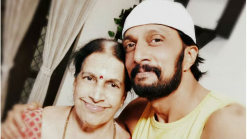 Kiccha Sudeep's mother Saroja Sanjeev passes away