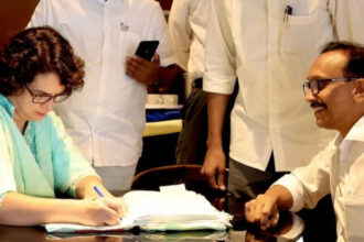 Lok Sabha bypolls: Priyanka Gandhi files nomination from Wayanad