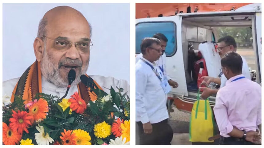 Amit Shah's Helicopter Checked By Election Commission Officials In Maharashtra