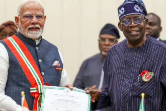 Modi receives Nigeria’s second-highest national award