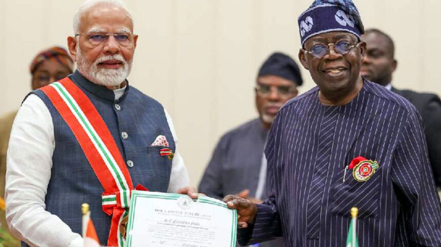 Modi receives Nigeria’s second-highest national award
