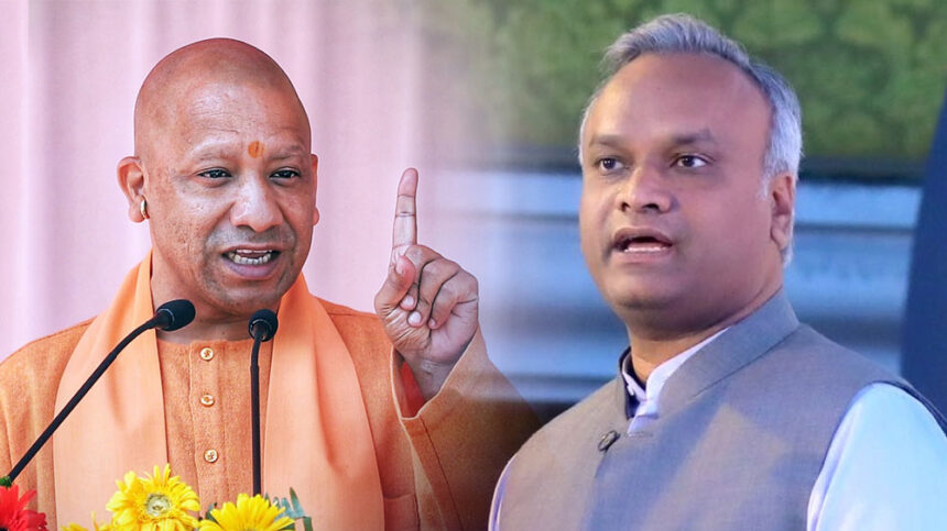 Yogi Adityanath And Priyank Kharge