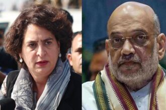 Priyanka Gandhi - Amit Shah