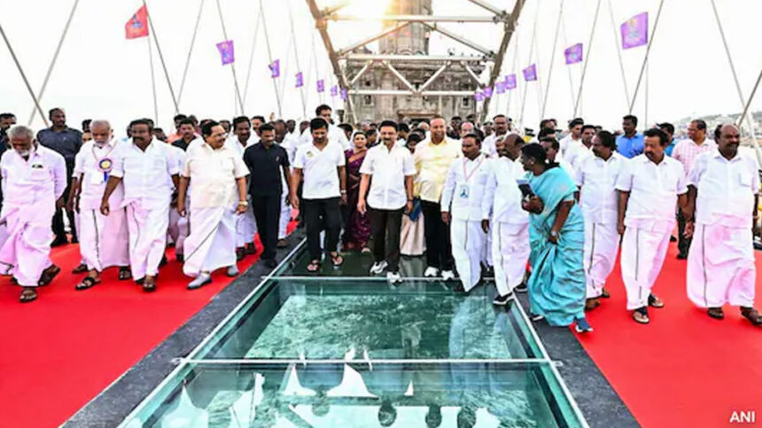 first glass bridge