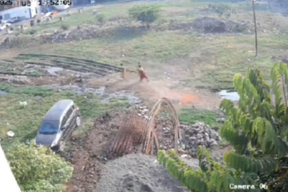 Shocking video of stray dogs attacking an 11-year-old girl in Nashik