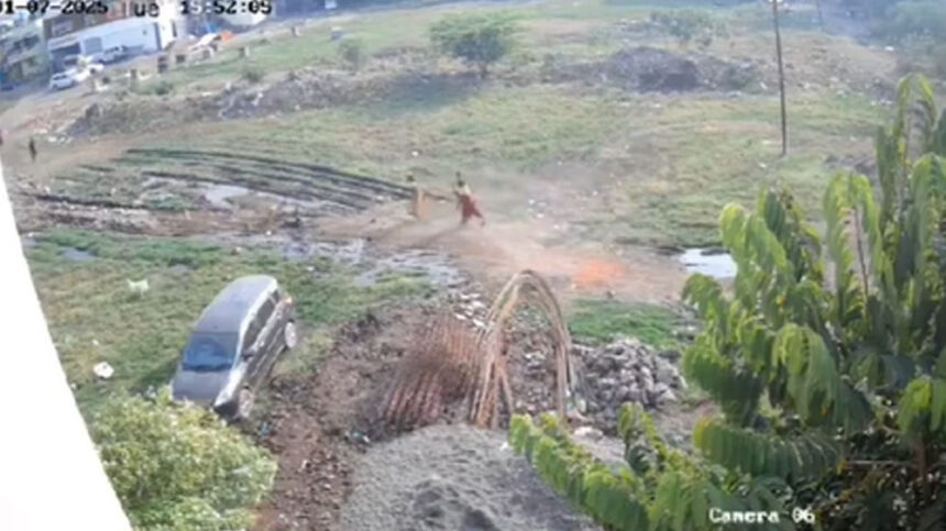 Shocking video of stray dogs attacking an 11-year-old girl in Nashik