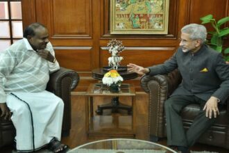 US Consulate in Bengaluru: HDK meets Jaishankar and thanks him