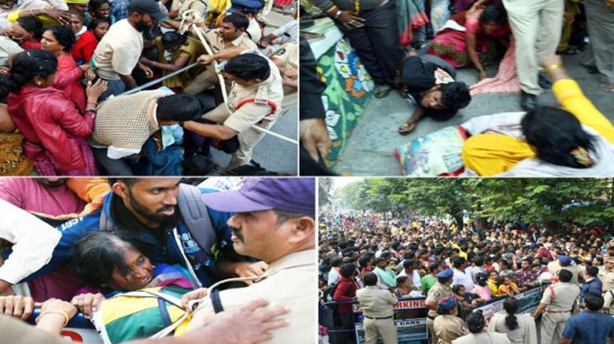 6 dead in stampede at Andhra Pradesh's Tirupati Temple