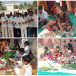 Sankranti festival at a school in Hala Shiragur village