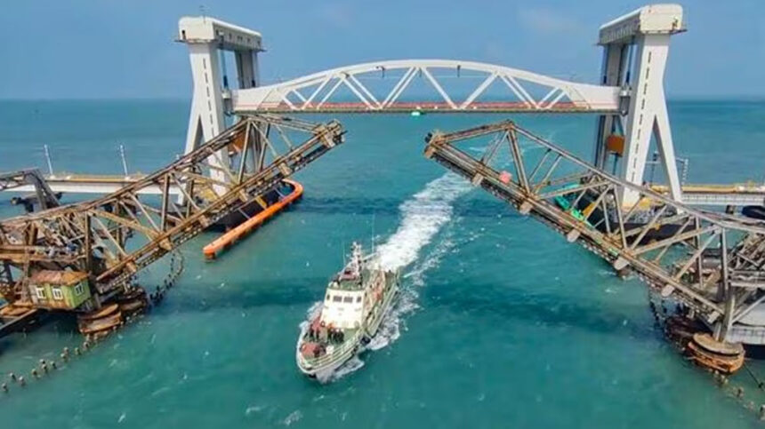 Pamban bridge
