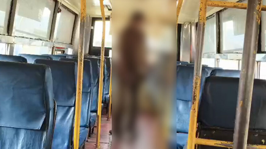 Driver commits suicide in bus