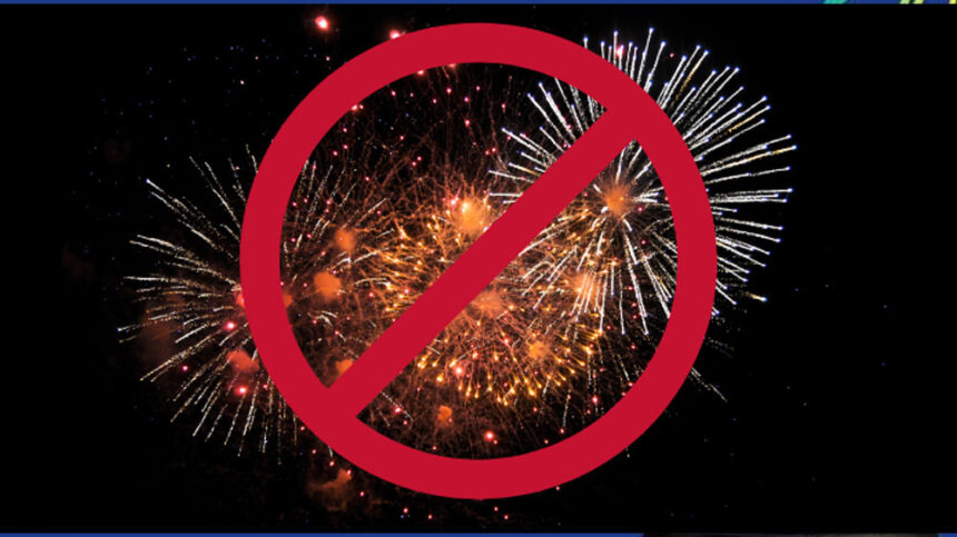 Fireworks banned
