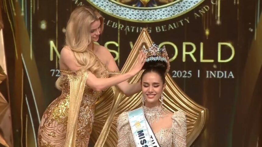 Miss World. Miss World. Miss World.