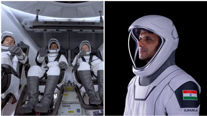 ಬಾಹ್ಯಾಕಾಶದಿಂದ ಶುಭಾಂಶು ಶುಕ್ಲಾ ಮೊದಲ ಮಾತು 1 Shubhanshu Shukla 2 Shubhanshu Shukla 2 Shubhanshu Shukla 2