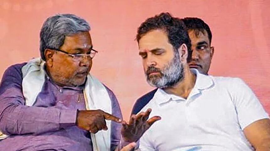 Siddaramaiah And Rahul Gandhi Siddaramaiah And Rahul Gandhi Siddaramaiah And Rahul Gandhi