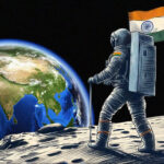 Indian astronaut on Moon Indian astronaut on Moon Indian astronaut on Moon