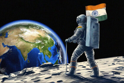 Indian astronaut on Moon Indian astronaut on Moon Indian astronaut on Moon
