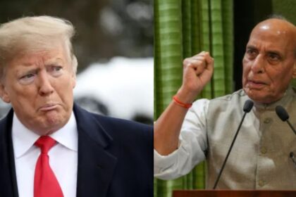 Trump And Rajnath Singh Trump And Rajnath Singh Trump And Rajnath Singh