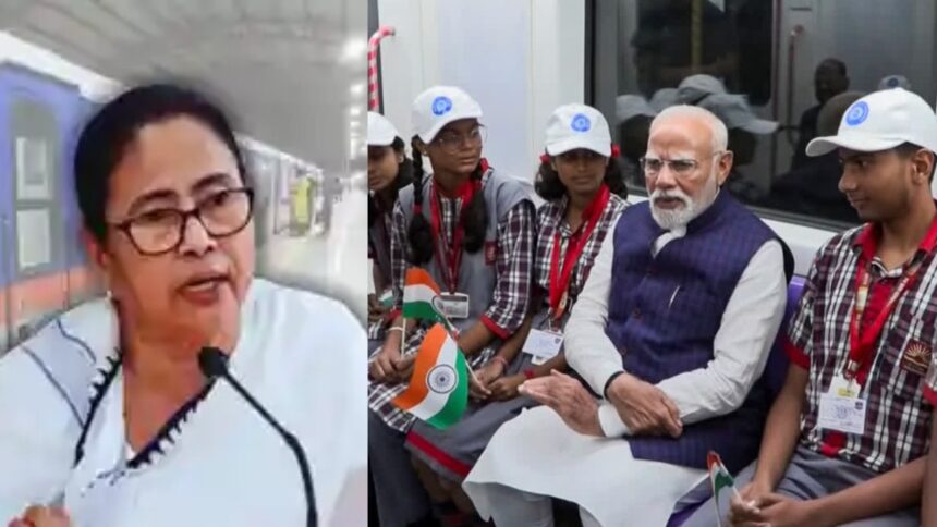 ಕೊಲ್ಕತ್ತಾದಲ್ಲಿ ಹೊಸ ಮೆಟ್ರೋ ಮಾರ್ಗಗಳಿಗೆ ಮೋದಿ ಚಾಲನೆ, ದೀದಿ ಗೈರು 1 Werest Benga Werest Benga Werest Benga