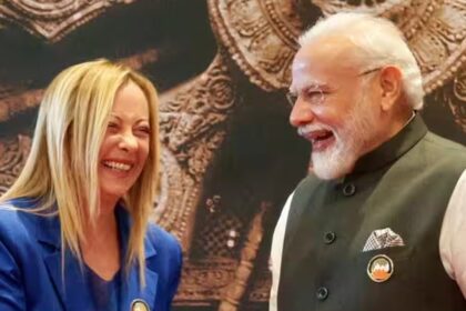 Modi And Meloni Modi And Meloni Modi And Meloni