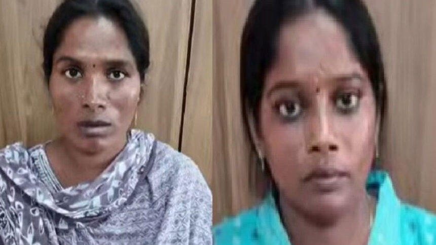 ಬಸ್ನಲ್ಲಿ ವೃದ್ಧೆಯ ಸರಗಳ್ಳತನ : ರೆಡ್ಹ್ಯಾಂಡ್ ಆಗಿ ಸಿಕ್ಕಿಬಿದ್ದ ಕಳ್ಳಿಯರು 1 afssg afssg afssg