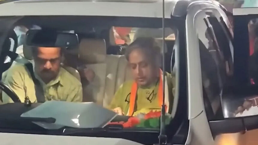 ಚುನಾವಣಾ ಪ್ರಚಾರಕ್ಕೆ ತೆರಳಿದ್ದ ಸಂಸದ ಶಶಿ ತರೂರ್ ಕಾರನ್ನು ತಡೆದು ಹಲ್ಲೆಗೆ ಯತ್ನ 1 Shashi T Shashi T Shashi T